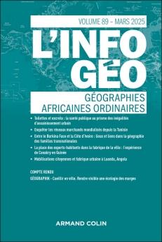 Géographies africaines ordinaires