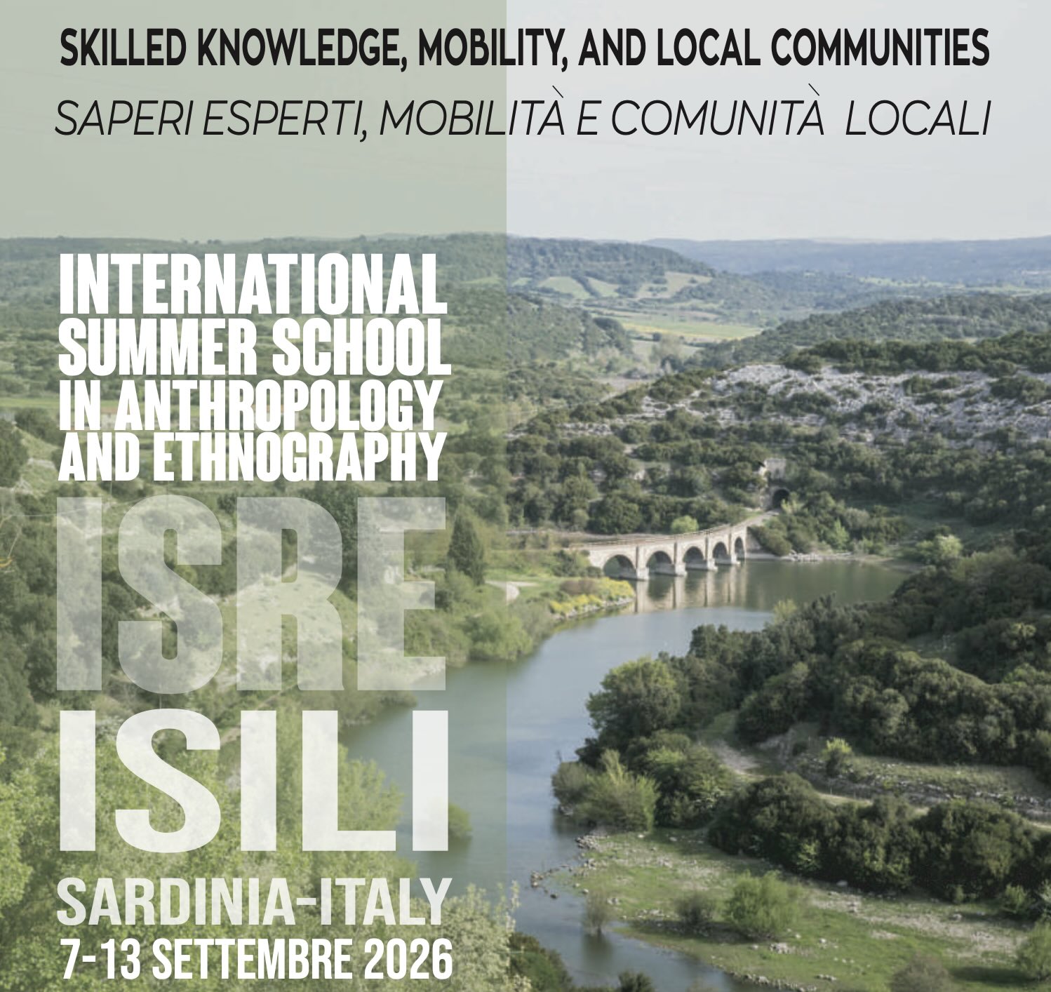 INTERNATIONAL SUMMER SCHOOL IN ANTHROPOLOGY AND ETHNOGRAPHY