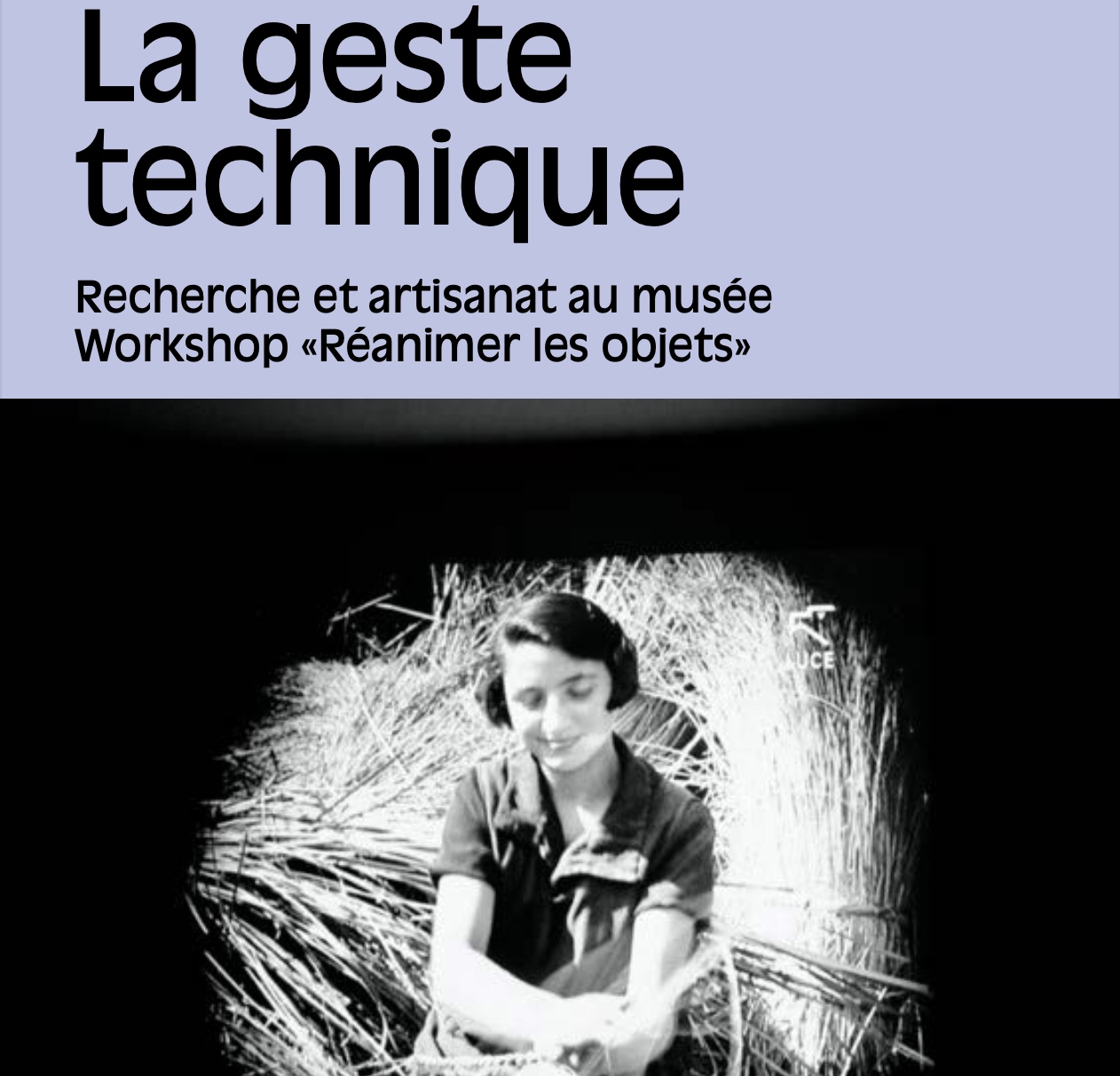 la geste technique